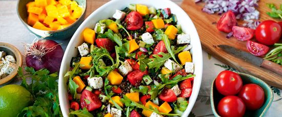 Ökokistenrezept des Monats - Sommerlicher Linsensalat