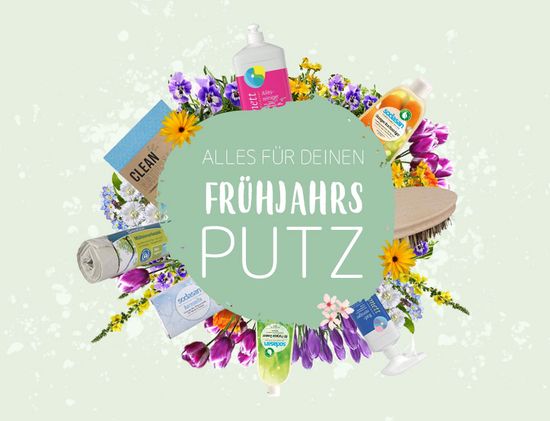 10% auf unser Frühjahrsputz-Sortiment