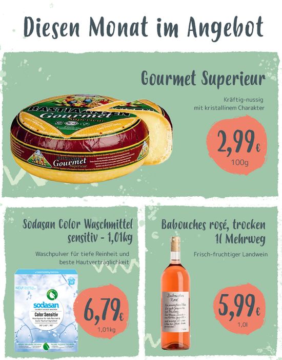 Angebote des Monats
