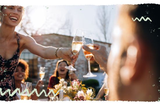 Teaser Mail schaumwein