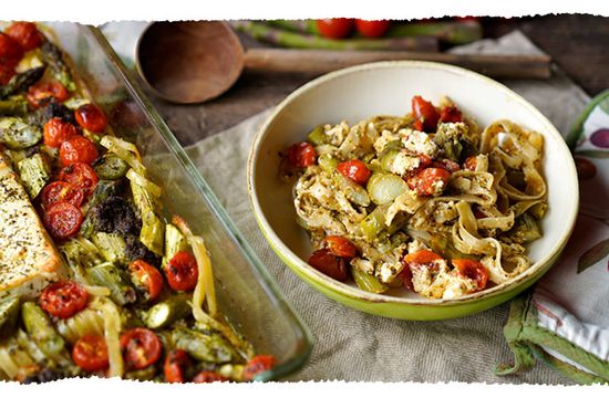 Ökokistenrezept des Monats - Spargelpasta