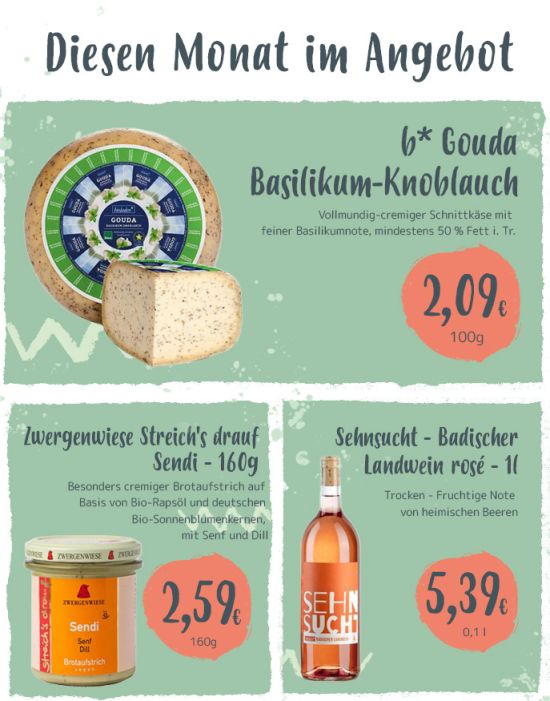 Angebote des Monats