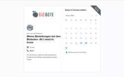 Screenshot calendly Anni