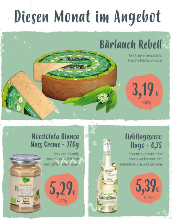 Angebote des Monats
