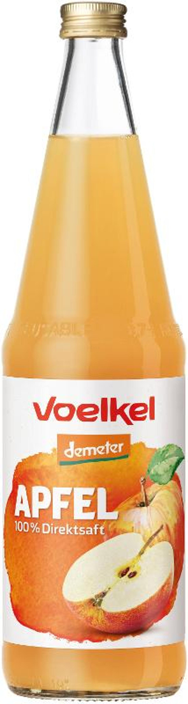 Produktfoto zu Voelkel - Heimischer Apfelsaft, naturtrüb - 0,7l