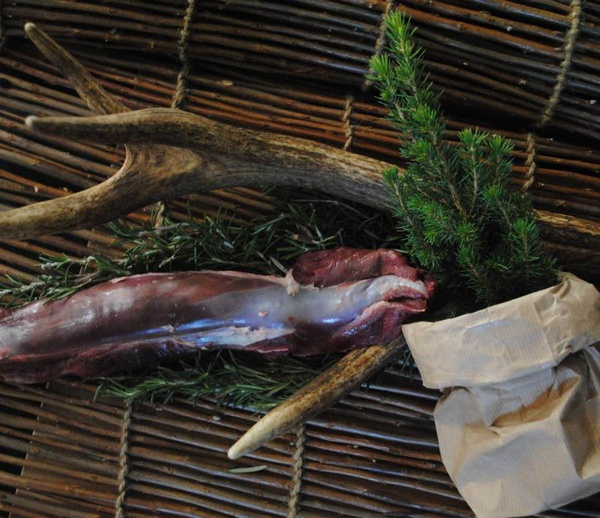 Produktfoto zu Hirschfilet - 1 Stück, ca. 360g