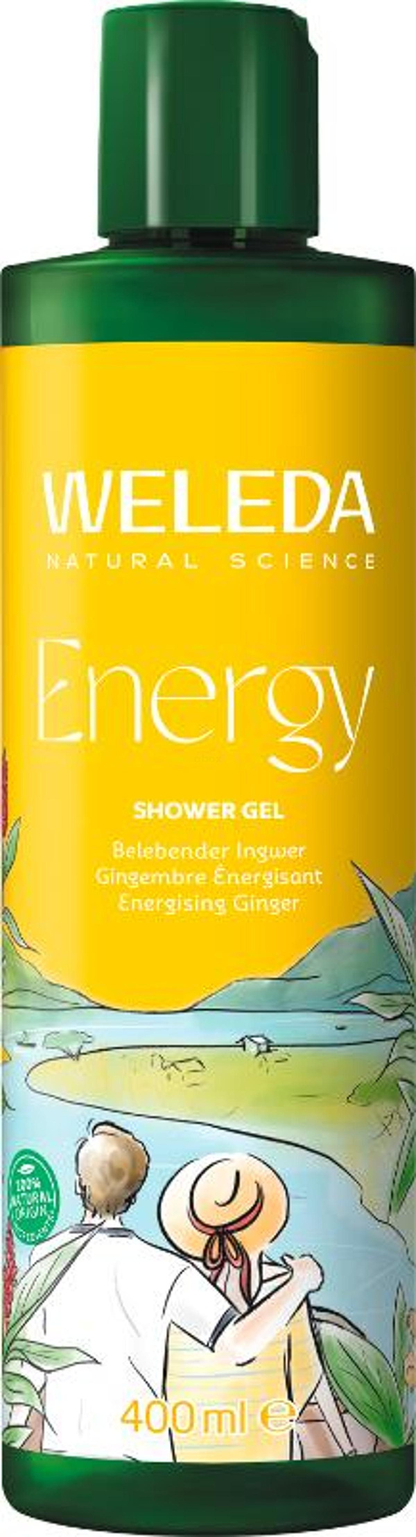 Produktfoto zu Weleda -Energy Shower Gel Ingwer - 400ml
