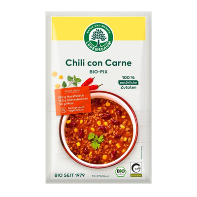 Produktfoto zu Lebensbaum - Chili con Carne - 30g