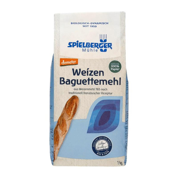 Produktfoto zu Spielberger - Baguettemehl Weizen - 1kg