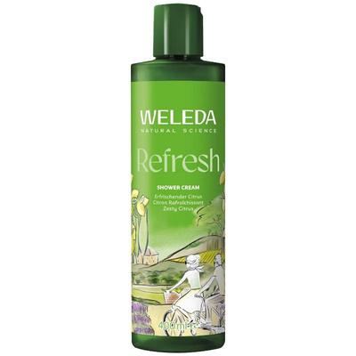 Produktfoto zu Weleda - Refresh Shower Cream Citrus - 400ml