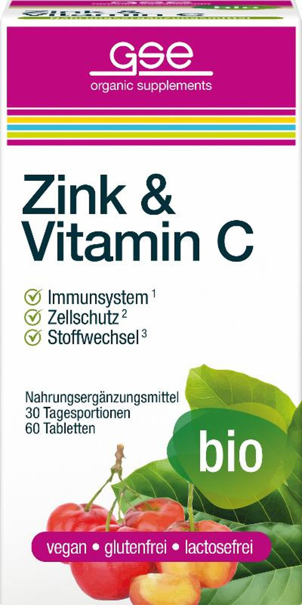 Produktfoto zu GSE - Zink + Vitamin C Complex - 30g