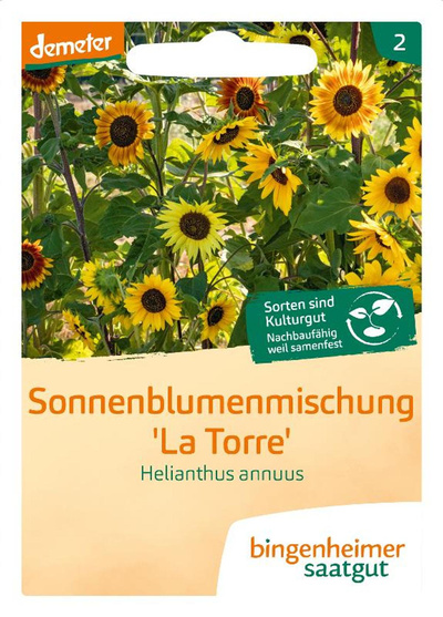 Produktfoto zu Bingenheimer Saatgut - Sonnenblumen