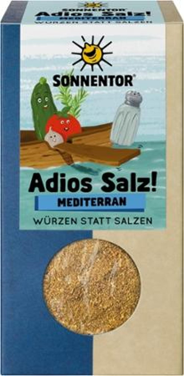 Produktfoto zu Sonnentor - Adios Salz mediterran - 50g