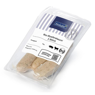 Produktfoto zu bioladen - Rostbratwurst Schwein & Kalb - 240g (3 Stück)