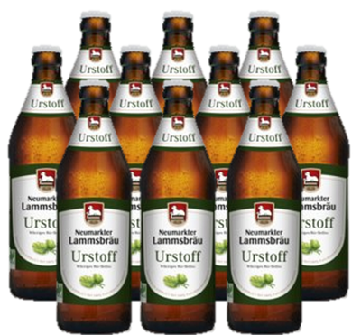 Produktfoto zu Lammsbräu - Öko Urstoff - 10 x 0,5l
