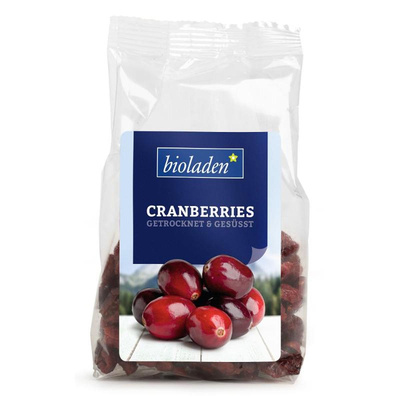 Produktfoto zu bioladen - Cranberries gesüßt - 100g