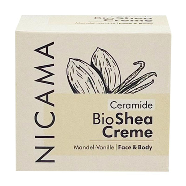 Produktfoto zu Nicama - Ceramide Sheacreme Mandel Vanille - 50ml