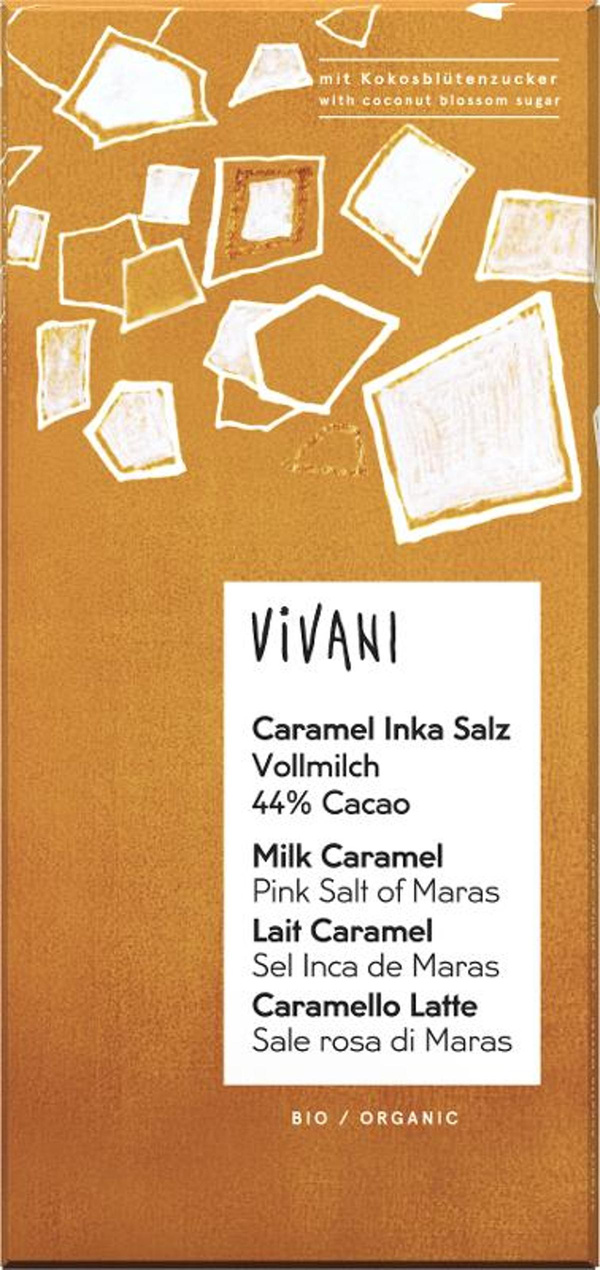 Produktfoto zu Vivani - Caramel Inka Salz - 80g
