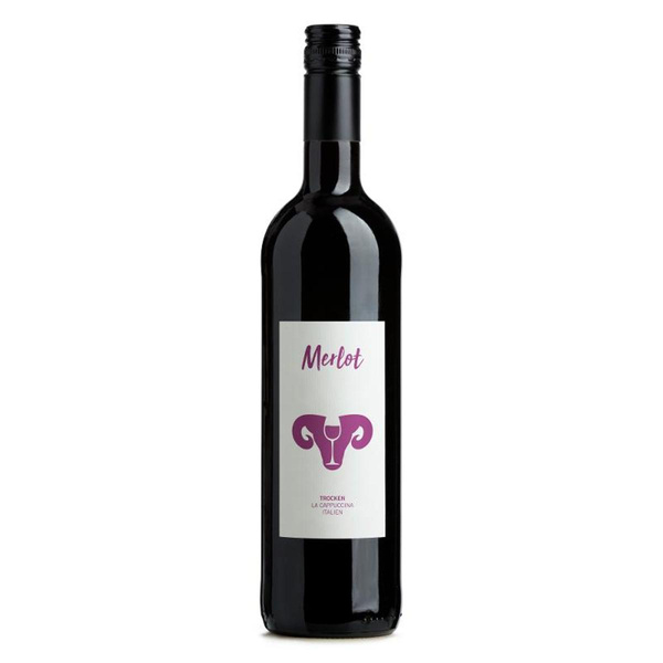 Produktfoto zu Merlot rot, trocken - 0,75l