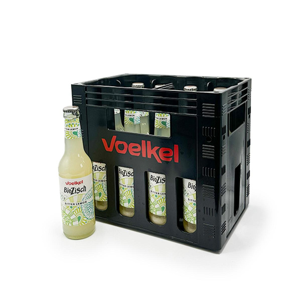 Produktfoto zu Voelkel - Bio Zisch Bitter Lemon - 12 x 0,33l