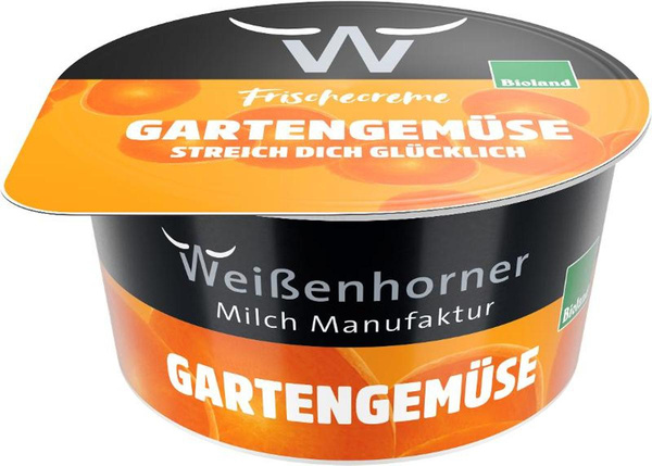 Produktfoto zu Weißenhorner - Gartengemüse Frischecreme - 150g