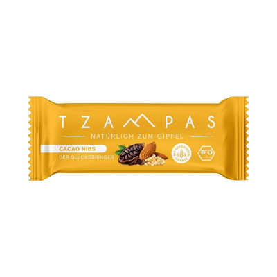 Produktfoto zu TZAMPAS - Gebinde Cacao Nibs Energieriegel - 16x40g