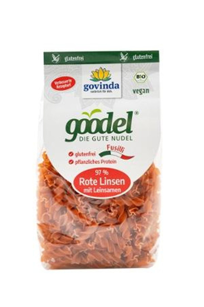 Produktfoto zu Govinda - Goodel Rote Linse Spirelli - 250g