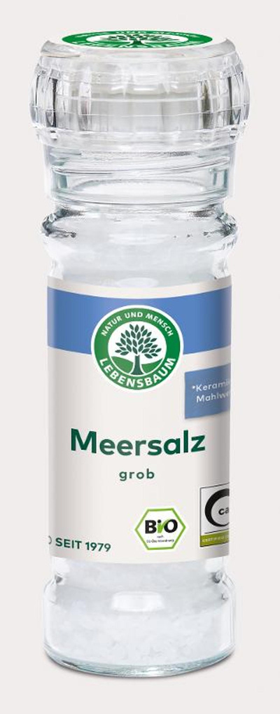 Produktfoto zu Lebensbaum - Meersalz Mühle - 100g