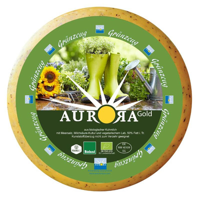 Produktfoto zu Aurora Gold - Grünzeug - Gartenkräuter, 50% Fett i.Tr.