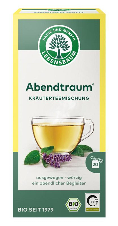 Produktfoto zu Lebensbaum - Kräutertee Abendtraum - 20 x 1,5g