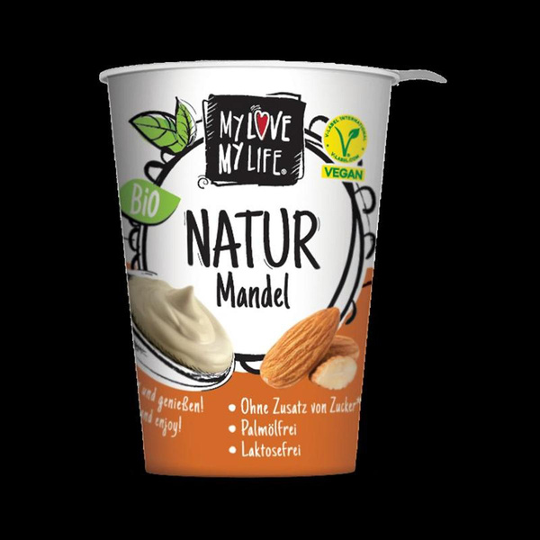 Produktfoto zu My Love - My Life - Mandel Joghurt Alternative Natur - 400 g