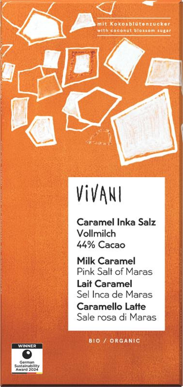 Produktfoto zu Vivani - Caramel Inka Salz - 80g