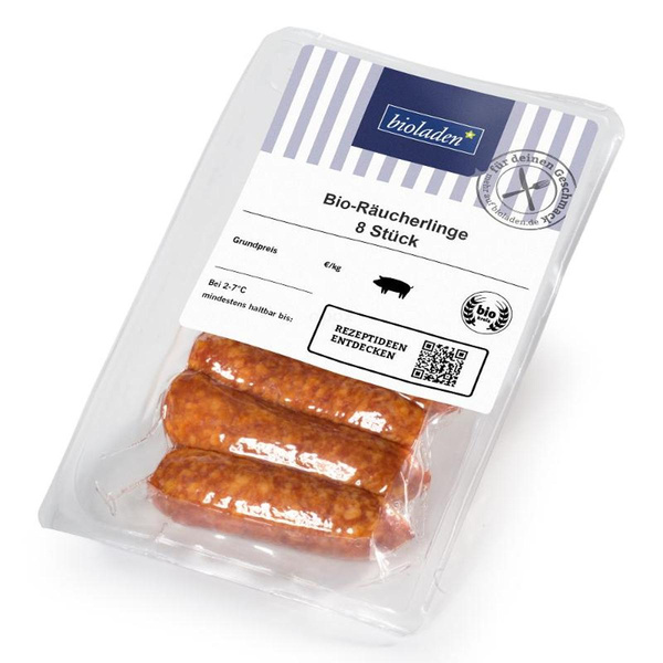 Produktfoto zu bioladen - Räucherlinge - 160g (8 Stück)