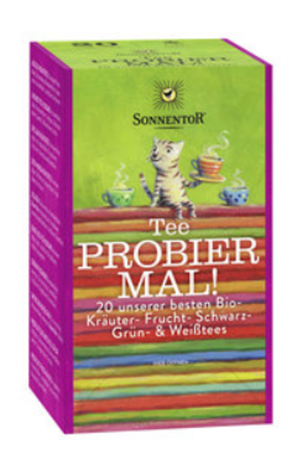 Produktfoto zu Sonnentor - Tee Probier mal - 20 Beutel