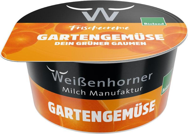 Produktfoto zu Weißenhorner - Gartengemüse Frischecreme - 150g