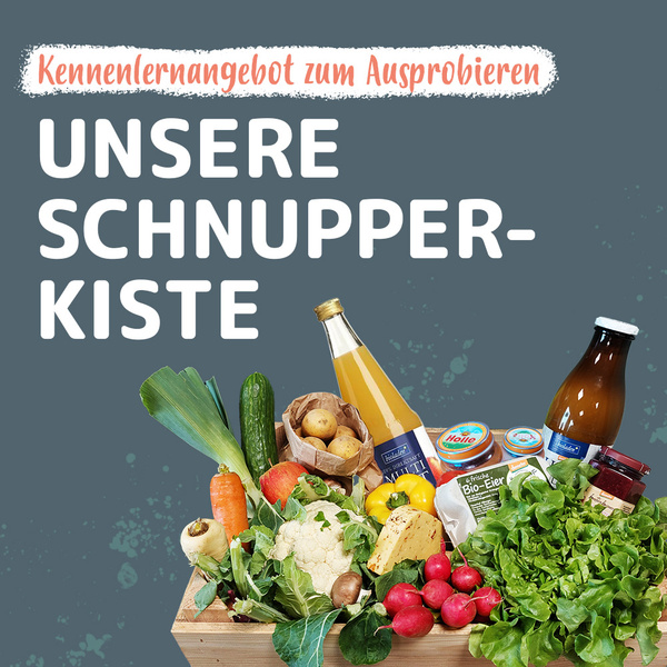 Die Schnupperkiste - unser Kennenlernangebot 