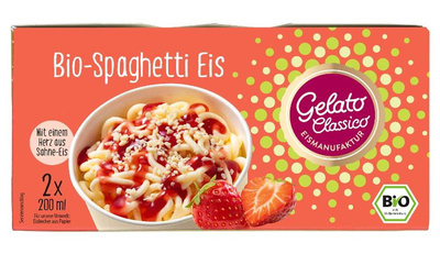 Produktfoto zu Gelato Classico - Spaghetti Eis - 400ml