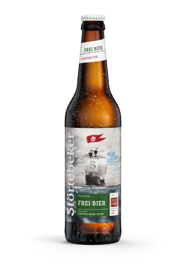 Produktfoto zu Störtebeker - Frei Bier, alkoholfrei - 0,5l