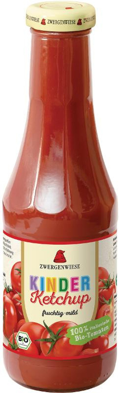 Produktfoto zu Zwergenwiese - Kinder Ketchup mit Apfelsüße - 500ml