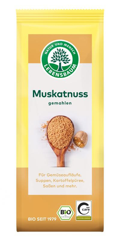 Produktfoto zu Lebensbaum - Muskat, gemahlen - 40g