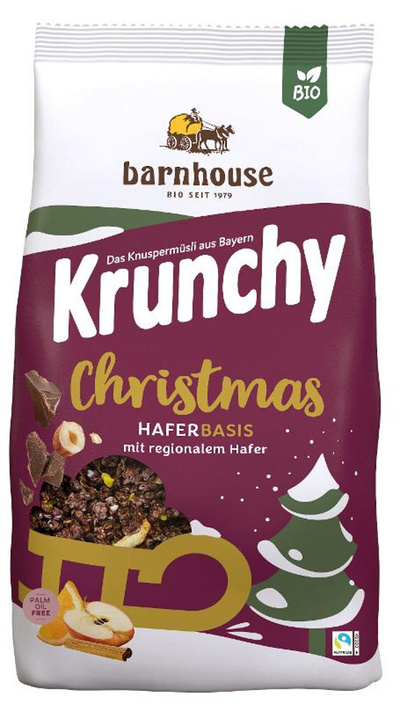 Produktfoto zu Barnhouse - Krunchy Christmas - 375g