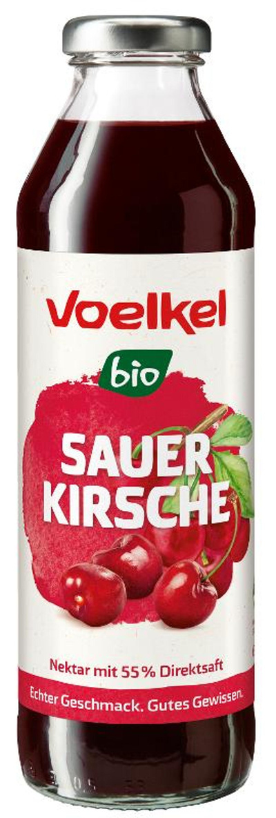Produktfoto zu Voelkel - Sauerkirsche Nektar - 0,5l
