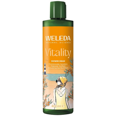 Produktfoto zu Weleda -Vitality Shower Cream Sanddorn - 400ml