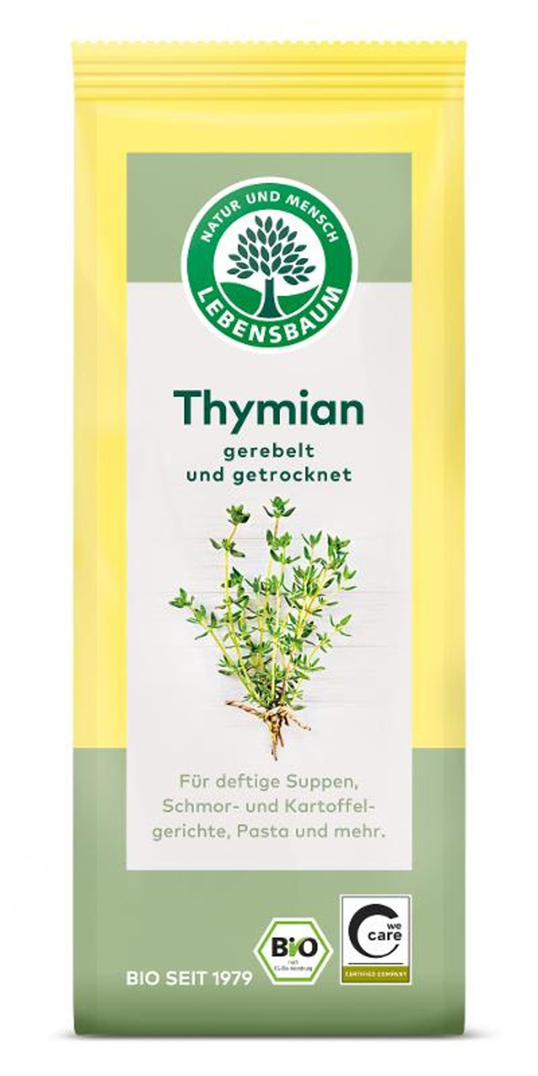 Produktfoto zu Lebensbaum - Thymian, gerebelt - 20g