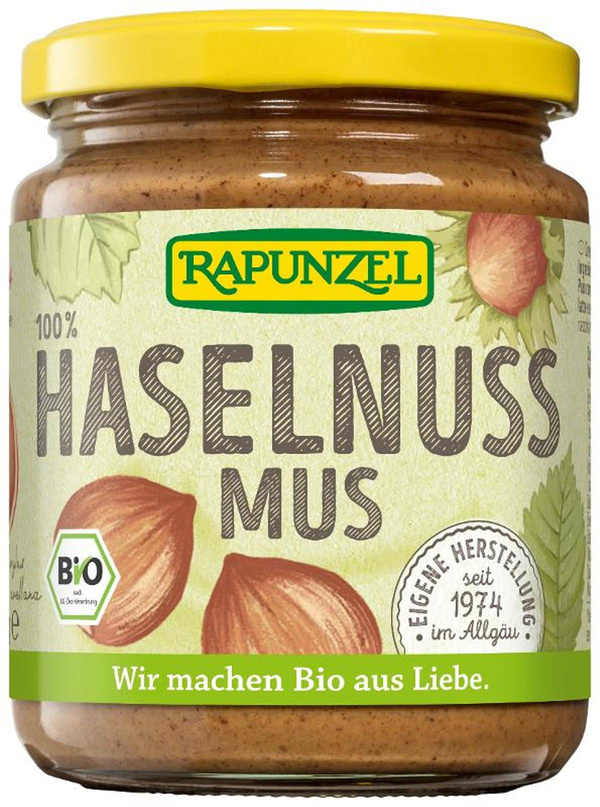 Produktfoto zu Rapunzel - Haselnussmus - 250g