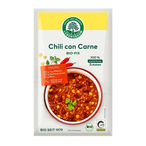 Produktfoto zu Lebensbaum - Chili con Carne - 30g