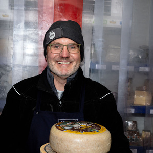 Andreas -unser Käse Sommelier beim Bioboten