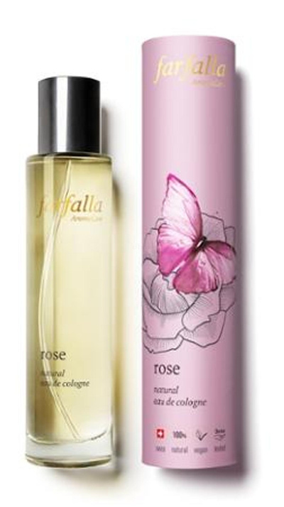 Produktfoto zu Farfalla Eau de Cologne Rose - 50 ml