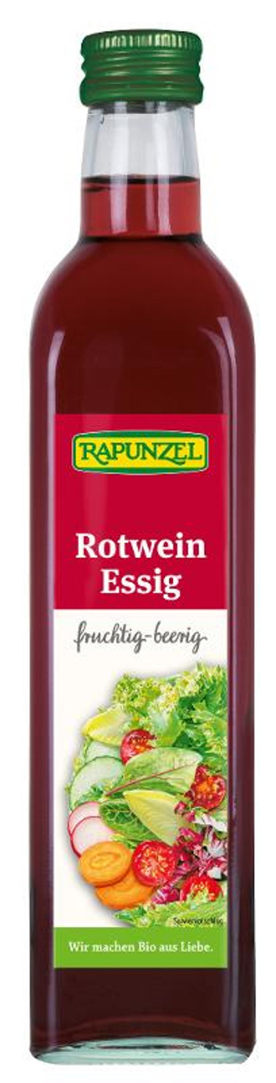Produktfoto zu Rapunzel - Rotweinessig - 0,5l