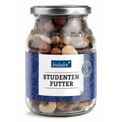 Produktfoto zu bioladen - Studentenfutter im Glas - 290g